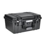 Rollei Hard Case 4636 Suitcase - Extremely Robust, Shatterproof, Waterproof and Dustproof Case with Flexible Interior, Automatic Pressure Regulation and Anti-Theft Protection