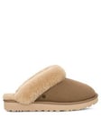 UGG W Classic Slipper Ii - Antilope, Light Brown, Size 5, Women