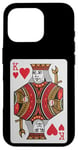 iPhone 16 Pro King Of Hearts Valentines Day Cool V-Day Couple Matching Case