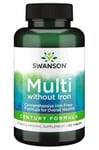 Swanson - Century Formula Multivitamin without Iron - 130 tablets (Kort datum 31/3 2025)