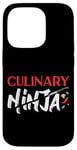 iPhone 14 Pro Cooking Cook Ninja Kitchen Chef Culinary Ninja Case