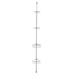 Bathroom Basics Extendable 4-Tier Corner Caddy