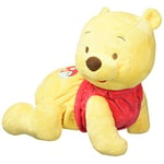 Clementoni 17306 17260 Disney Baby - Winnie the Pooh Crawling with Me, Cuddly Educational Toy for Babies and Toddlers, Plush Toy for Development of Motor Skills and Promotes Development, Multi-Coloured