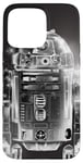 Coque pour iPhone 15 Pro Max Star Wars R2-D2 Retro Galaxy Noir