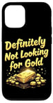 iPhone 12/12 Pro Gold Mining Panning History Adventure Prospector Treasure Case