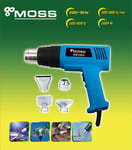 Hot Air Heat Gun 2000w Wall Paper Paint Stripper +tools