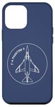 iPhone 12 mini F-4 Phantom II American Jet Plane Badge Case