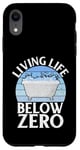 Coque pour iPhone XR Bain glacé Living Life below Zero