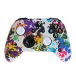 Étui De Camouflage En Silicone, Housse De Protection En Caoutchouc + 2 Capuchons De Joystick Pour Manette Xbox One X S