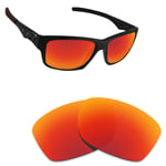 Hawkry Polarized Replacement Lenses for-Oakley Jupiter Squared Orange Red