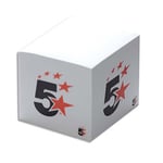 1er prix Bloc cube dos encollé - 9 x cm 750 feuilles blanches