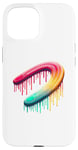 iPhone 15 Dripping Paint Boomerang Thrower Boomerangs Case