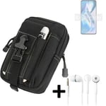 big Holster for OnePlus Ace + earphones pouch sleeve belt bag cover case Outdoor