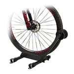 Relaxdays Support pour vélo, Rangement vélo Extensible pour Roues 20-29", HLP 47x34x35 cm, Pliable, transportable, Noir