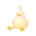 Veilleuse bébé canard mignon pour enfants, lampe bébé en silicone souple pour chambre à coucher, veilleuse pour enfants avec intensité variable et