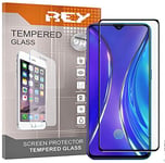 [Lot de 2] Verre Trempé 3D pour Oppo REALME X2 - REALME XT, Noir, Protecteur d'écran qualité supérieure, Protection Complète, 3D, 4D, 5D