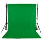 Green Screen Bakgrundsduk i grönt för studiofoto hemma