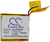 Batteri til AHB302323 for Jabra, 3.7V, 100 mAh