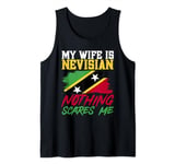 Saint Kitts and Nevis Flag Husband Wife Nevisian Tank Top