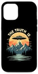 iPhone 12/12 Pro THE TRUTH IS UFO Mountain Sunset Case