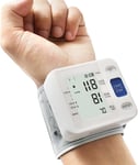 Automatic Wrist Blood Pressure Monitor Large LCD 198 Memory Adjustable Cuff