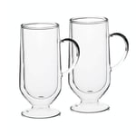 La Cafetiere Double Walled Irish Coffee Glasses Set Of 2