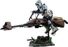 STAR WARS Scout Trooper & Speeder Bike 1/6 Action Figure 12" Hot Toys MMS612