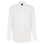 Chemise Manches Longues Armani Exchange Shirt Blanc