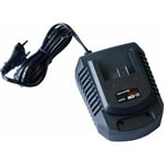 Elem Garden Technic - Chargeur rapide pour batterie 20V lithium - Elem Garden