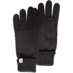 Gants Isotoner  Gants Femme Maille recyclée Noir