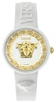 Versace VE8J00524 ICONIC MEDUSA POP (39mm) White Dial / Watch