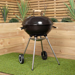 18" 46cm Round Charcoal Kettle Barbecue / BBQ With Lid