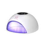 UV/LED kynsilamppu 84W PINK WHITE