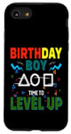 Coque pour iPhone SE (2020) / 7 / 8 Jeu vidéo Level Up Birthday Boy