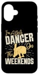 Coque pour iPhone 16 Pole Dancer les Highland Games le week-end : Caber Toss