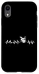 Coque pour iPhone XR Drums Heartbeat Musicien Groupes de musique Vintage Batterie Batteur