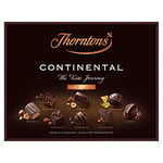 Thorntons Continental Dark Chocolate Gift Box, Chocolate Hamper, Christmas Chocolate, Inspired by European Flavours, Assorted Dark Chocolates, 264g