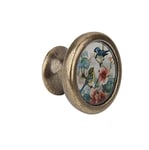 Sharplace Bouton Rond Poignée Vintage Rétro de Porte 36 mm pour Tiroir, Armoire, Placard