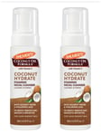 2x Palmers Coconut Hydrate Foaming Facial Cleanser With Vitamin E 150ml