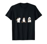 Funny Cute Vet Tech Halloween Dog lovers Ghost tee T-Shirt