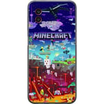 Samsung Galaxy Xcover6 Pro Genomskinligt Skal Minecraft