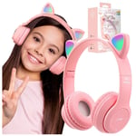 CASQUE POUR ENFANTS oreilles de chat sans fil