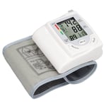 Wrist Blood Pressure Monitor Adjustable Cuff Large LCD Display Digital Sphyg GF0