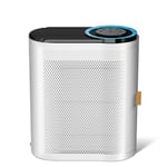 CONOPU Air Purifier For Bedroom up to 100㎡, air purifier for home CADR 230m³/h, Air Purifier Dust with Real-time Air Quality Monitor, Air Filter with 3-Stage Filtration, Silent 22dB Sleep Mode