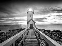 Paper Moon Lighthouse Non-Woven Photo Wallpaper Digital Print Including Paste Various Sizes