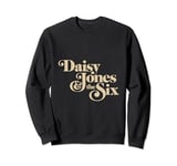 Daisy Jones & the Six - Retro Logo Black Sweatshirt