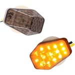 IC Motorcykel LED Blinkersljus Infälld Montering för Suzuki GSX-R 600 750 1000 SV 650 650S SV650 Bandit 1200S 1250S Backspegel