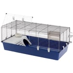 Ferplast - rabbit 120 Cage pour rongeurs rabbit 120 : adaptée aux lapins, cobayes, cobayes, design italien, accessoires inclus.. Variante singlepack