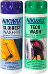 Nikwax Tech Wash and TX. Direct Wash-In Twin Pack