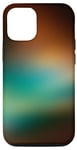 Coque pour iPhone 12/12 Pro Galaxis turquoise orange nuages dégradé